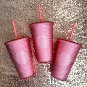 Grande 16 oz. Pink jelly studded